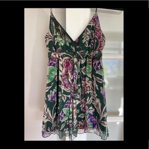 Floral, Silk DVF Top